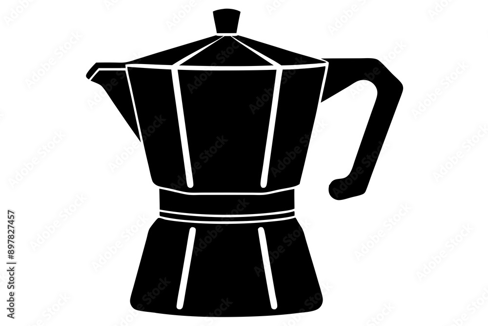 coffee maker vector silhouette, cafetera icon vector art illustration
coffee maker vector silhouette, cafetera icon vector art illustration