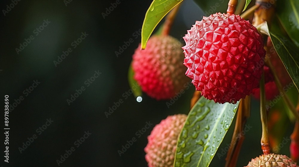 The lychee is a subtropical fruit recognized for its tasty taste and juicy sweet flesh The lychee is a subtropical fruit recognized for its tasty taste and juicy sweet flesh