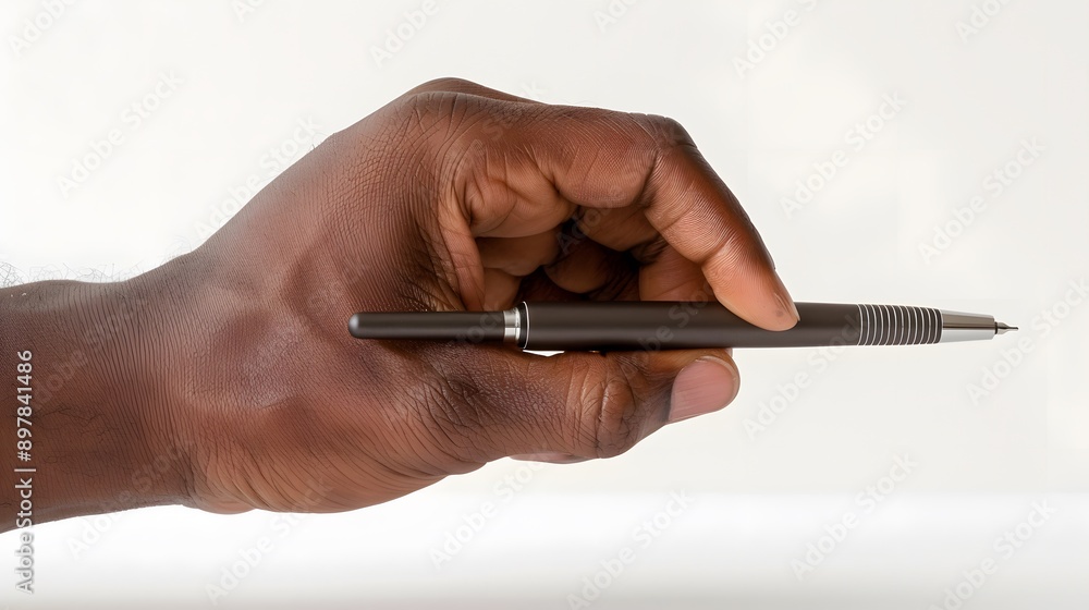 Hand Holding a Pen: A hand holding a pen poised to write, representing creativity and expression.
Hand Holding a Pen: A hand holding a pen poised to write, representing creativity and expression.