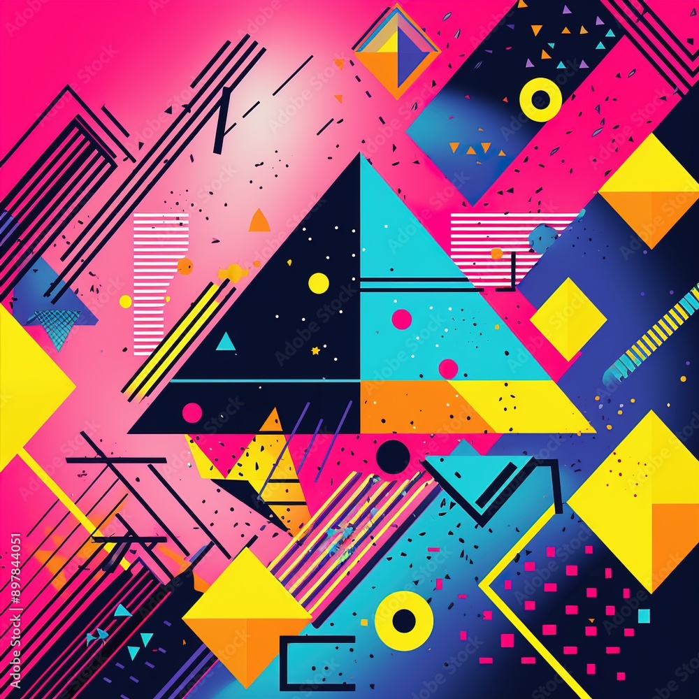 abstract background with triangles abstract background with triangles