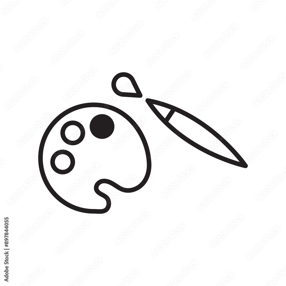 palette logo icon palette logo icon
