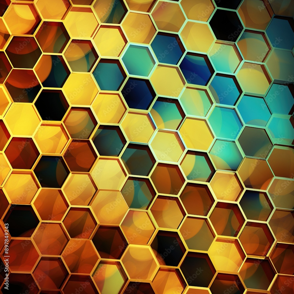 honeycomb pattern honeycomb pattern