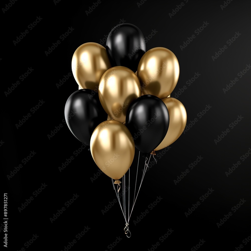 black and yellow balloons black and yellow balloons