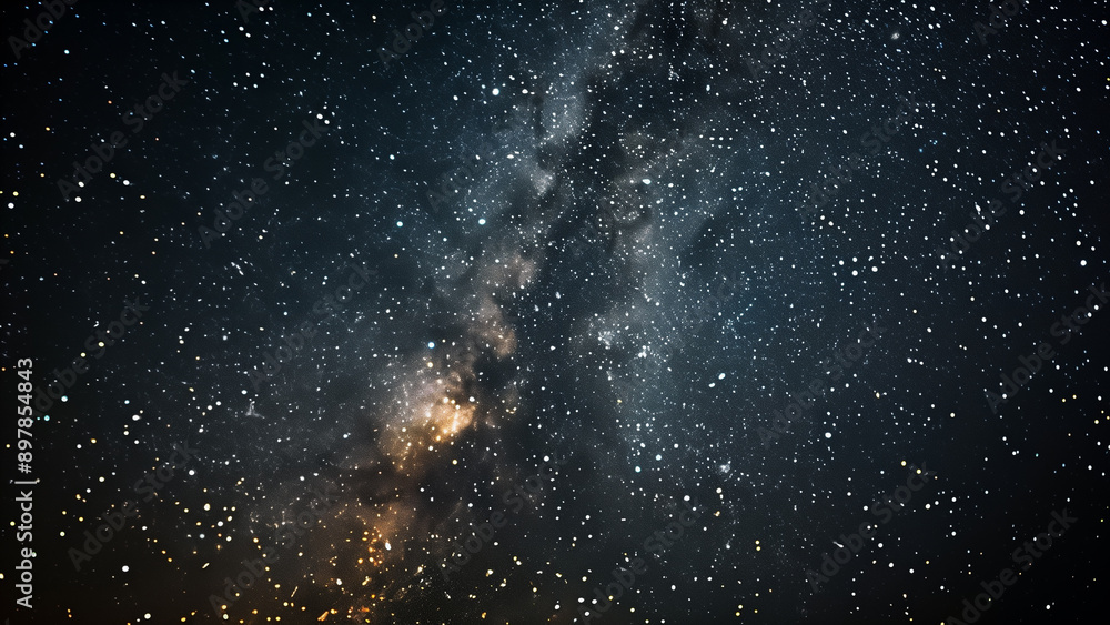 Starry night sky. Glowing stars in space. Galaxy background. Beautiful colorful shining stars universe landscape. Starry night sky. Glowing stars in space. Galaxy background. Beautiful colorful shining stars universe landscape.