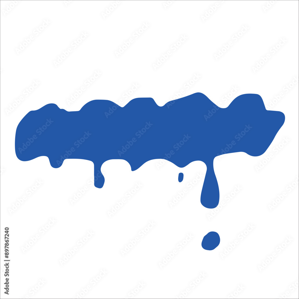 Paint blue pigment spray splash stain illustration spots Paint blue pigment spray splash stain illustration spots