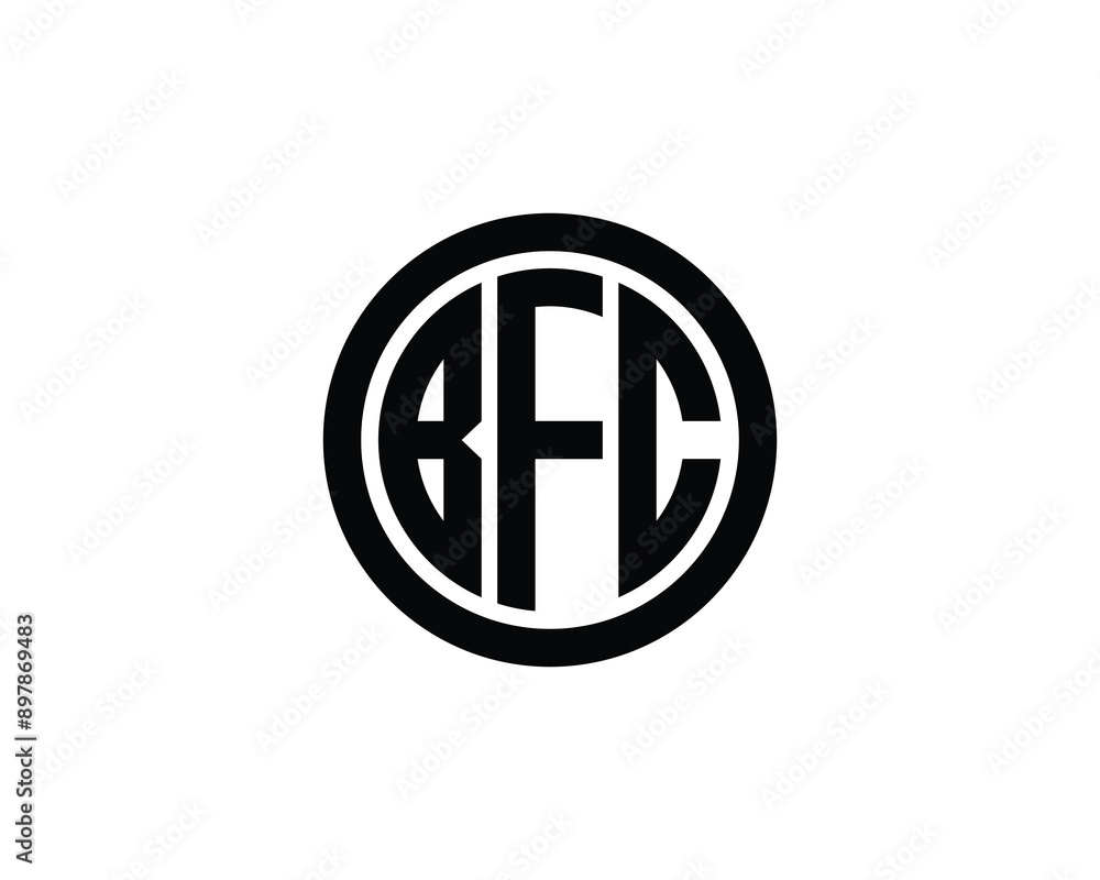 BFC logo design vector template. BFC logo design. BFC logo design vector template. BFC logo design.