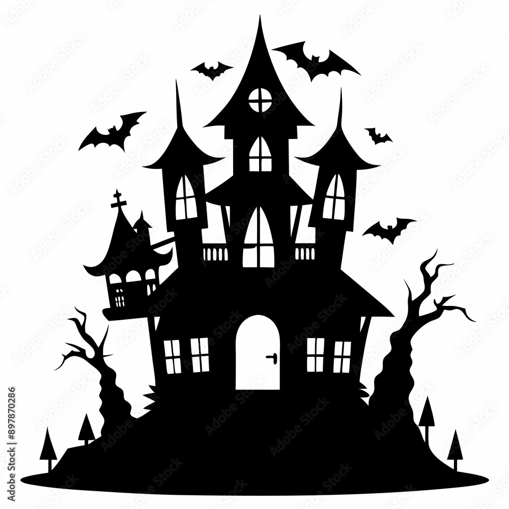 HAUNTED HOUSE SVG , Halloween Bundle Svg,,Halloween haunted house, Instant Download, silhouette, Svg cut file, clip art,, cricut, Spooky House SVG, Bats HAUNTED HOUSE SVG , Halloween Bundle Svg,,Halloween haunted house, Instant Download, silhouette, Svg cut file, clip art,, cricut, Spooky House SVG, Bats