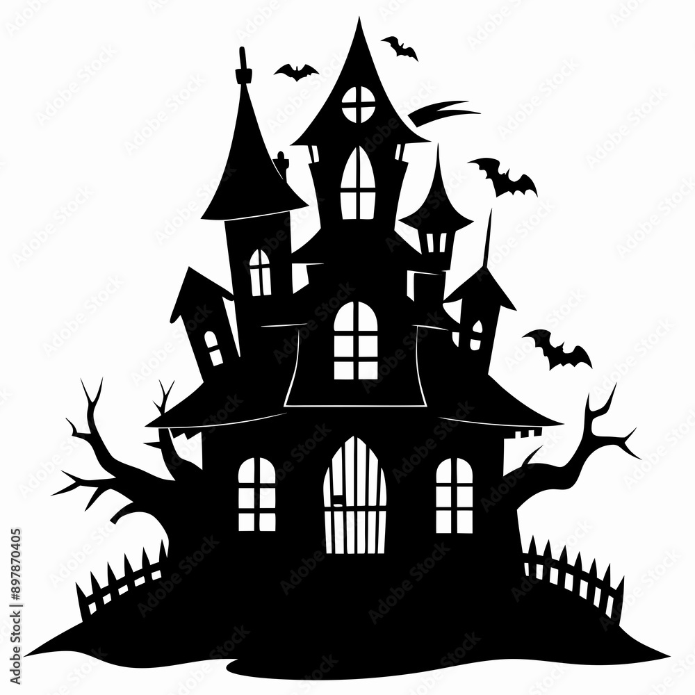 HAUNTED HOUSE SVG , Halloween Bundle Svg,,Halloween haunted house, Instant Download, silhouette, Svg cut file, clip art,, cricut, Spooky House SVG, Bats HAUNTED HOUSE SVG , Halloween Bundle Svg,,Halloween haunted house, Instant Download, silhouette, Svg cut file, clip art,, cricut, Spooky House SVG, Bats