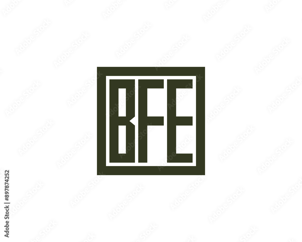 BFE logo design vector template. BFE logo design. BFE logo design vector template. BFE logo design.