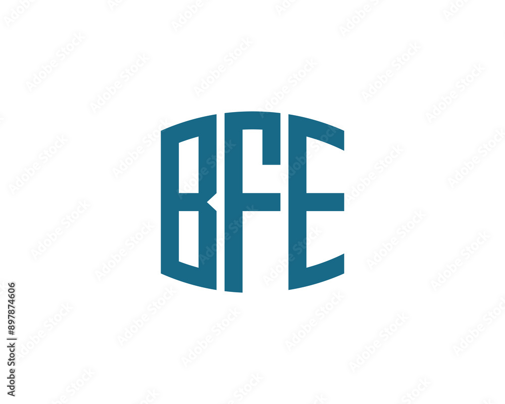 BFE logo design vector template. BFE logo design. BFE logo design vector template. BFE logo design.