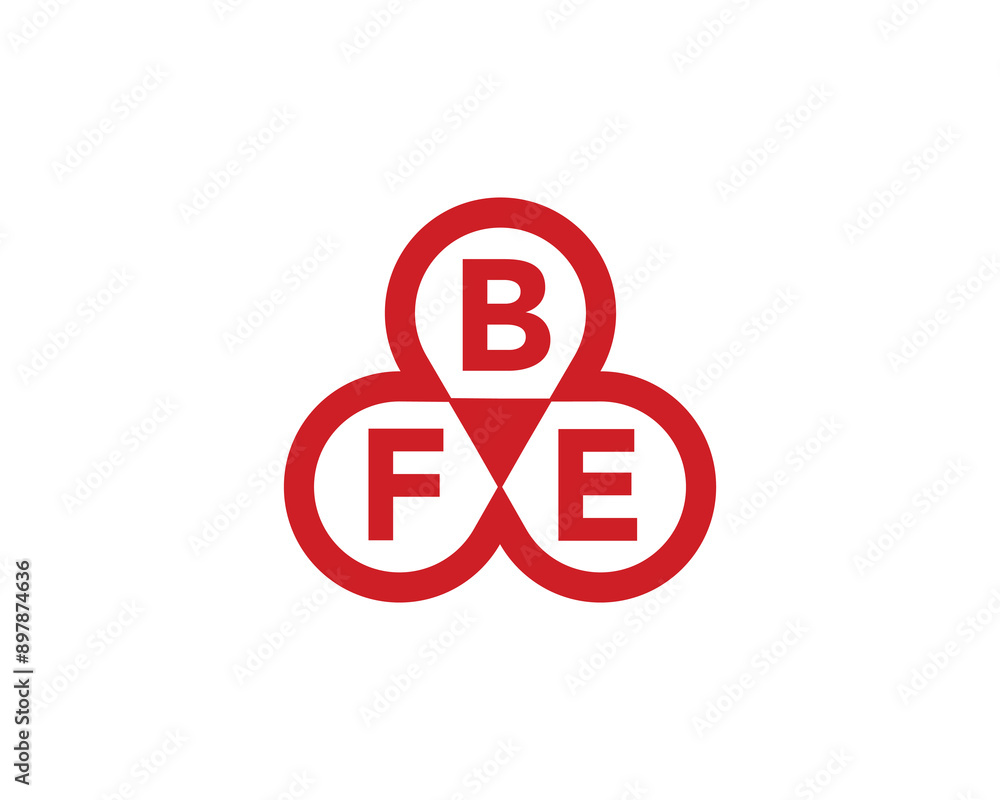 BFE logo design vector template. BFE logo design. BFE logo design vector template. BFE logo design.