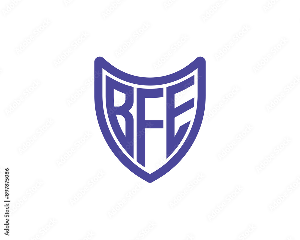 BFE logo design vector template. BFE logo design. BFE logo design vector template. BFE logo design.