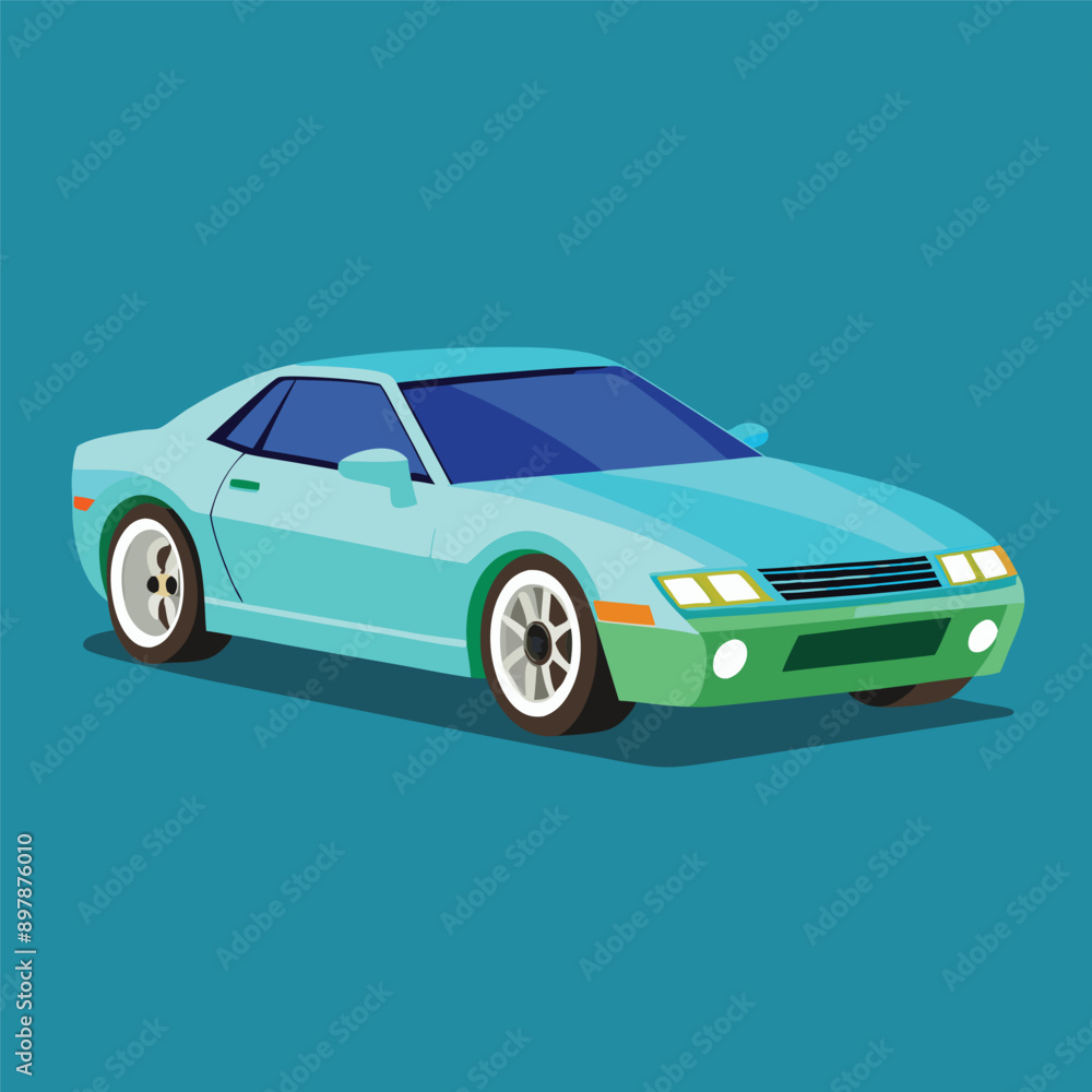 Fototapeta premium Modern Car vector design