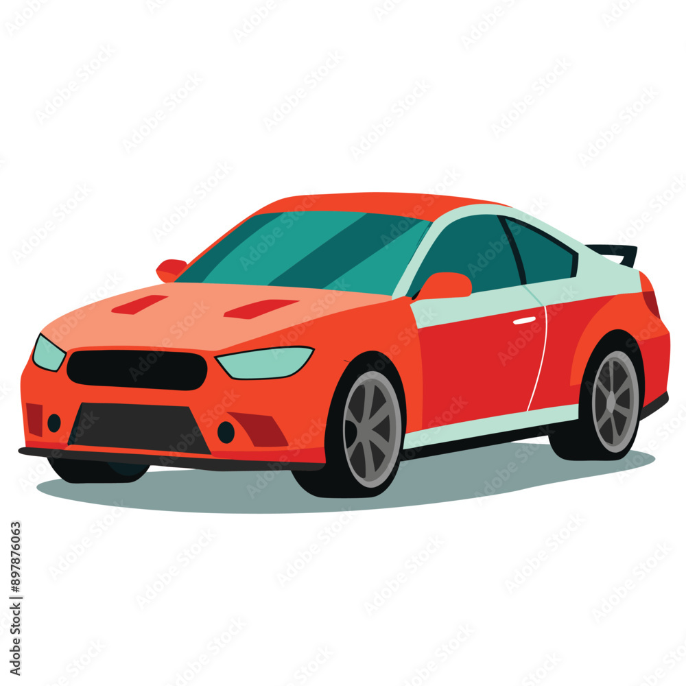 Fototapeta premium Modern Car vector design