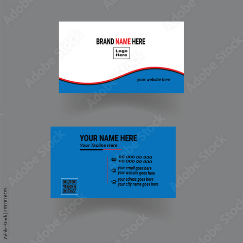  Simple Morden Creative and professional businesscard templete and design