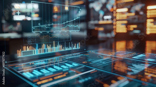 Wallpaper Mural digital banking business finance budget tax management financial calculations  Torontodigital.ca