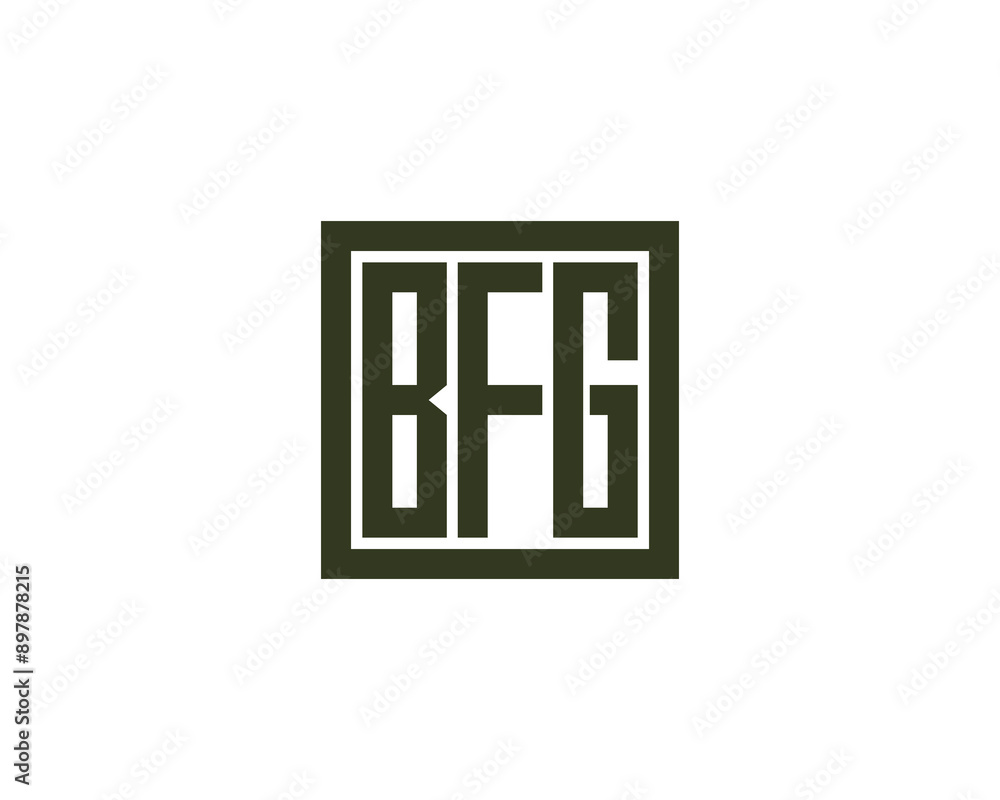 BFG logo design vector template. BFG logo design. BFG logo design vector template. BFG logo design.