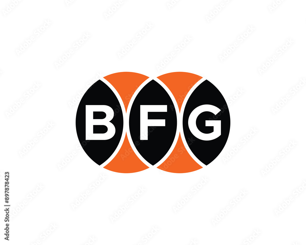 BFG logo design vector template. BFG logo design. BFG logo design vector template. BFG logo design.