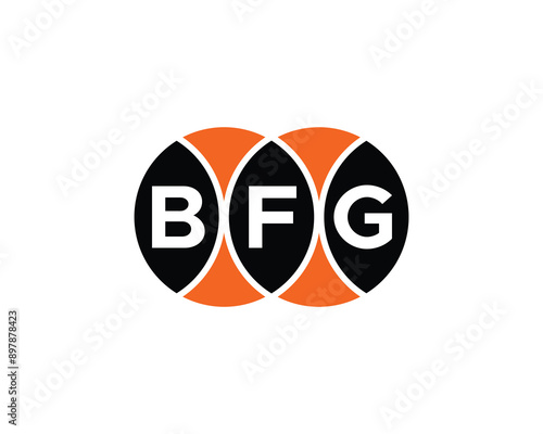 BFG logo design vector template. BFG logo design. photo