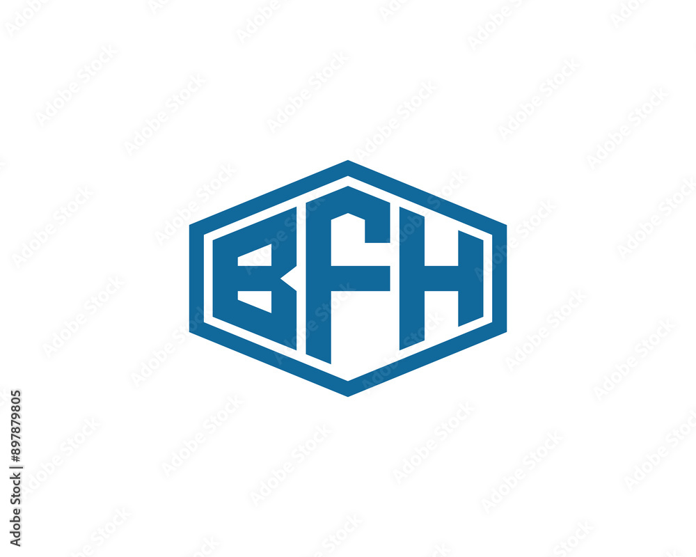 BFH Logo design vector template. BFH Logo design. BFH Logo design vector template. BFH Logo design.