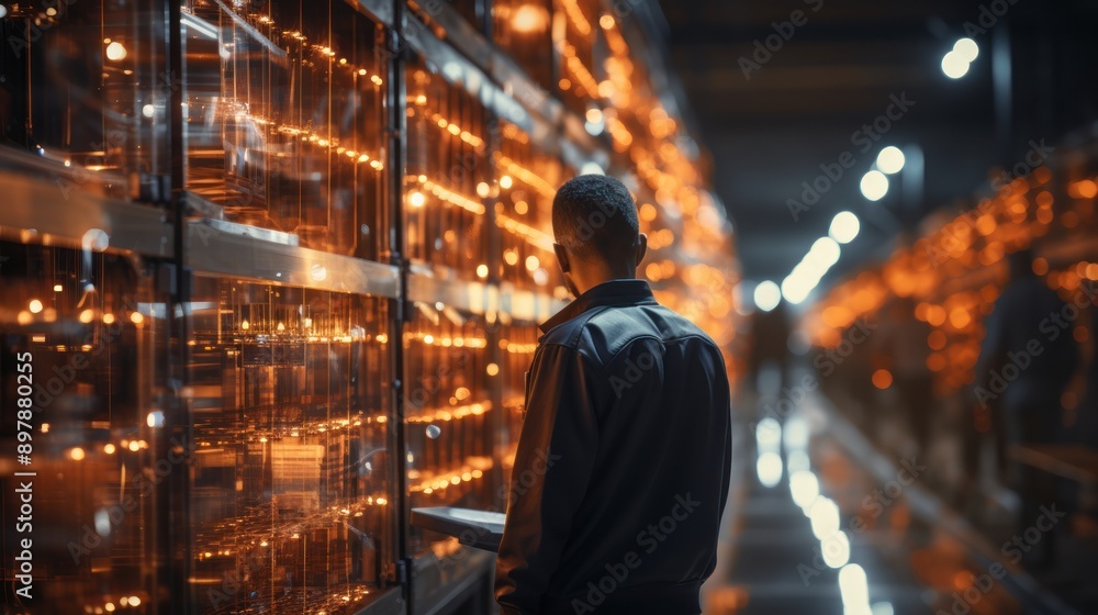 Fototapeta premium How AI improves IT asset lifecycle management from procurement to disposal