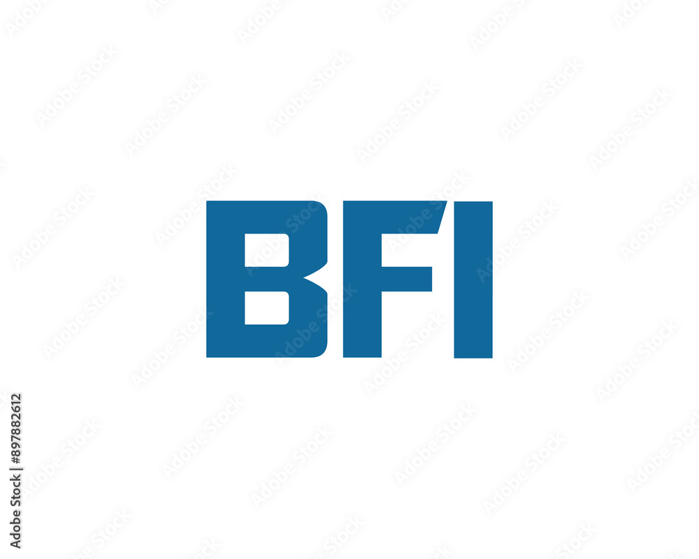 BFI logo design vector template. BFI logo design. BFI logo design vector template. BFI logo design.