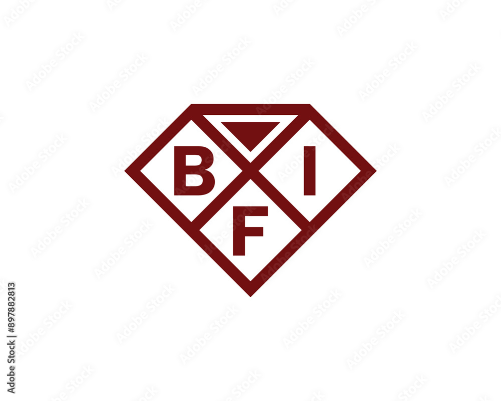 BFI logo design vector template. BFI logo design. BFI logo design vector template. BFI logo design.