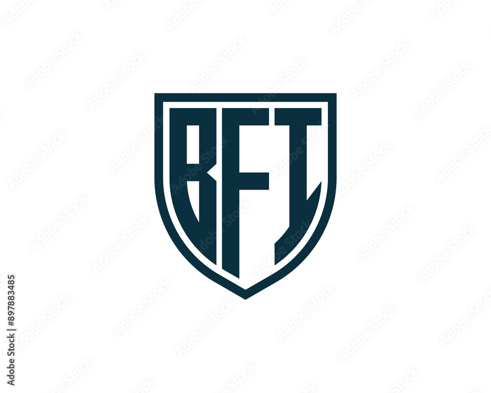 BFI logo design vector template. BFI logo design. BFI logo design vector template. BFI logo design.