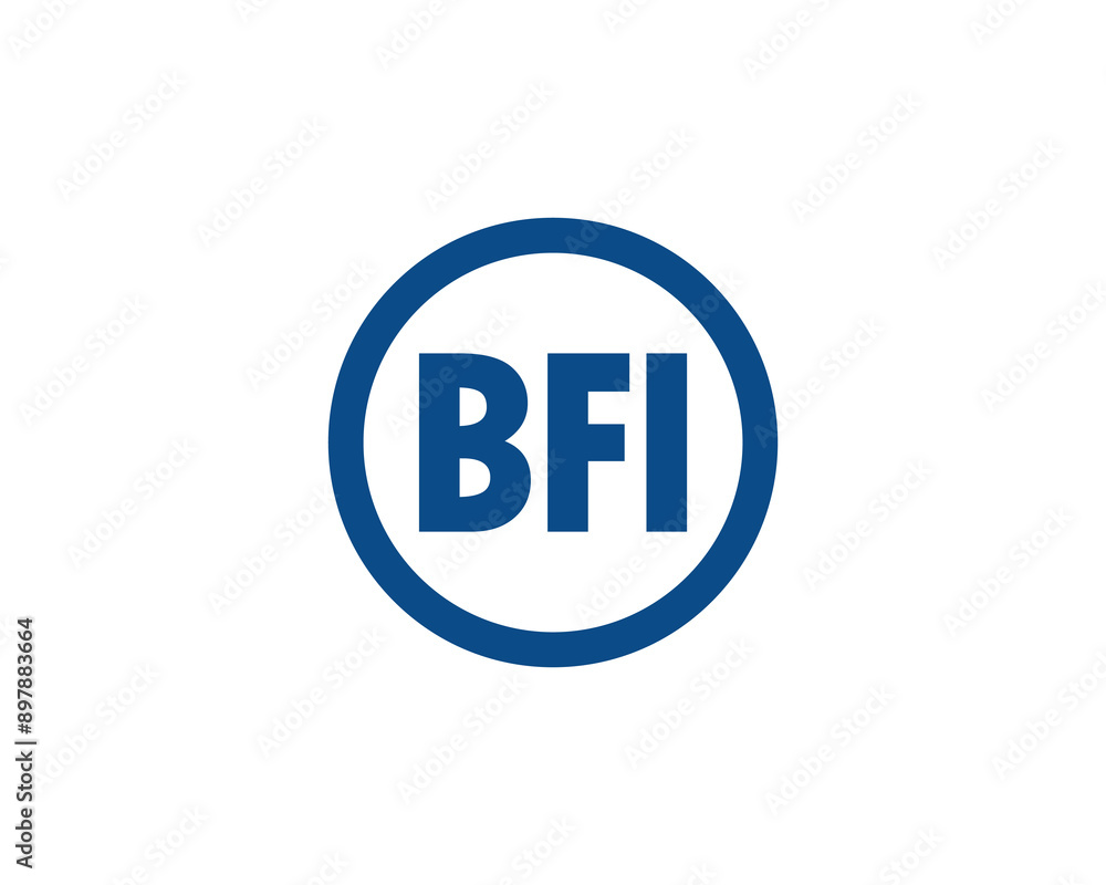 BFI logo design vector template. BFI logo design. BFI logo design vector template. BFI logo design.