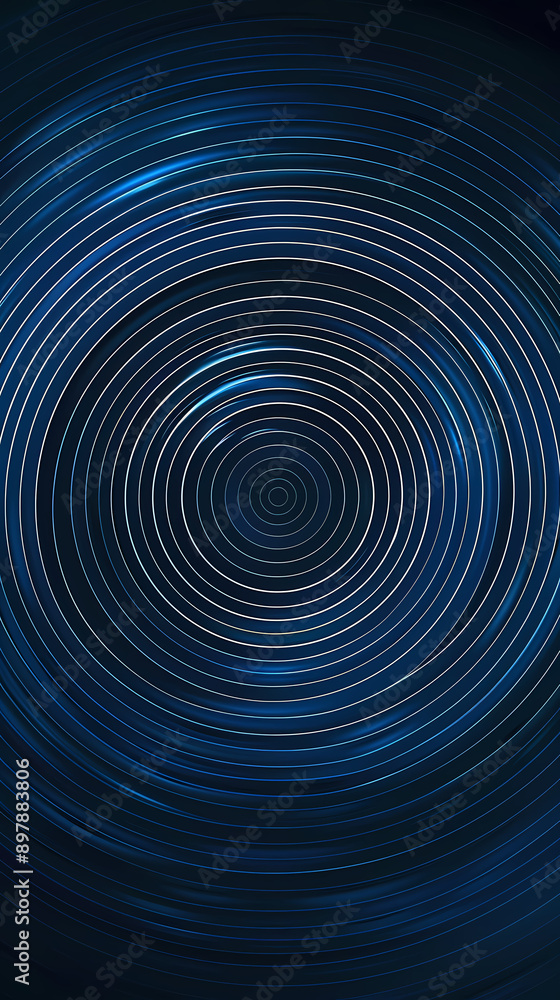 Abstract blue circles Abstract blue circles
