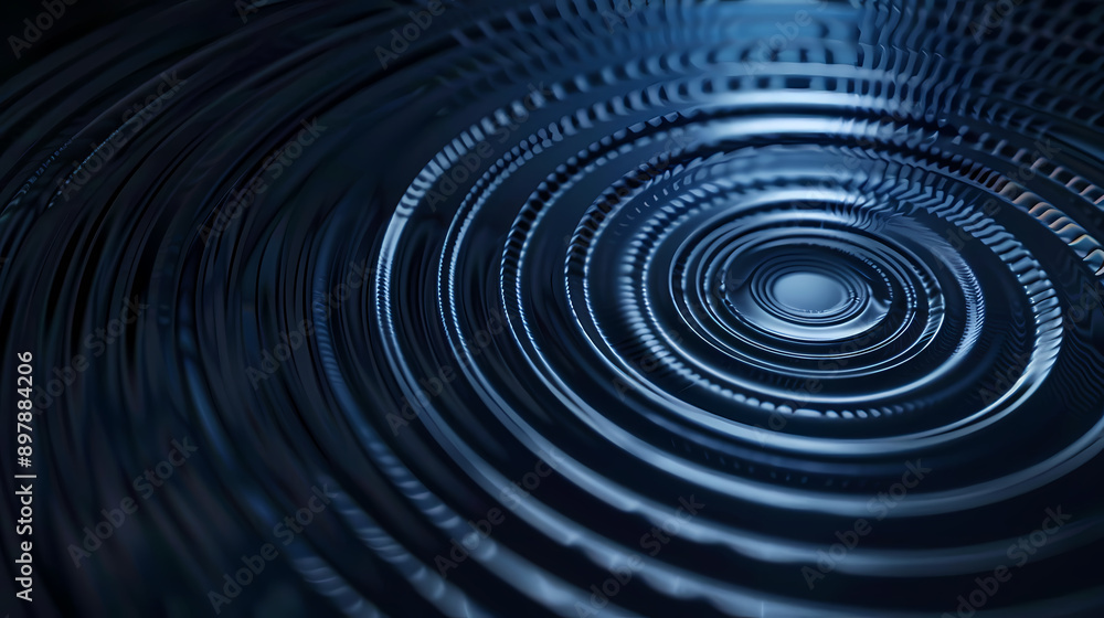 Abstract blue circles Abstract blue circles