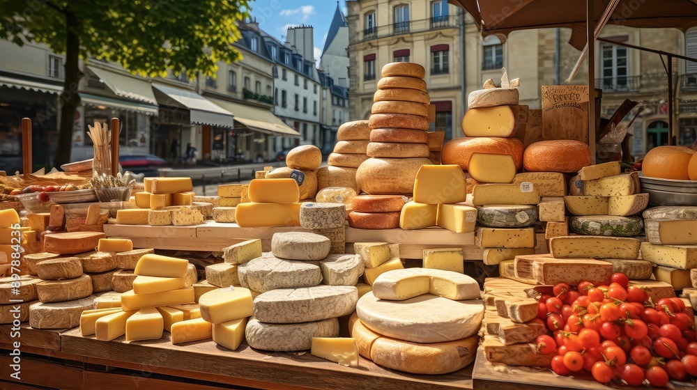 market traditional cheese production
