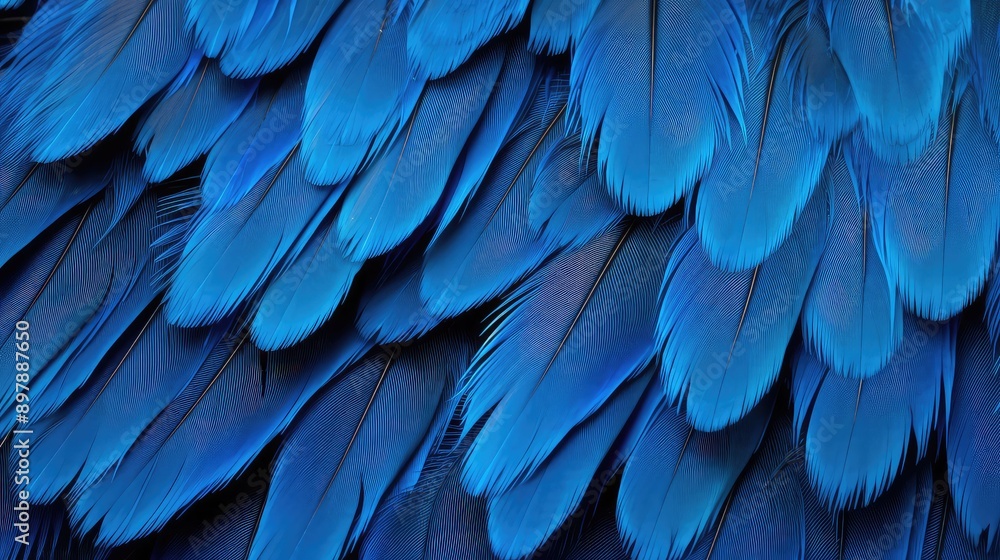 Fototapeta premium patterns blue phoenix