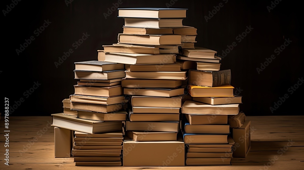 books open cardboard box books open cardboard box