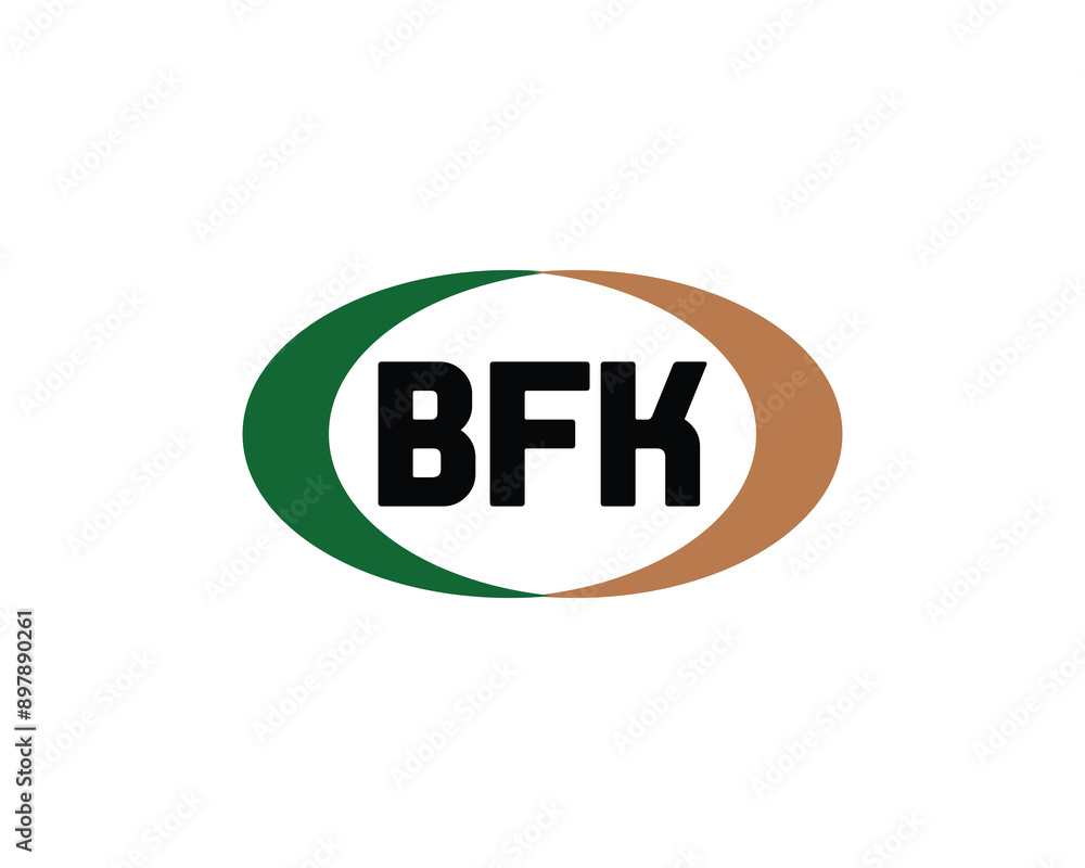 BFK logo design vector template. BFK logo design. BFK logo design vector template. BFK logo design.
