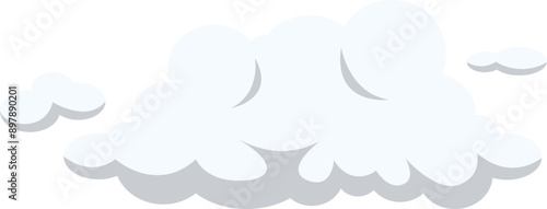 Cloud Illustration White