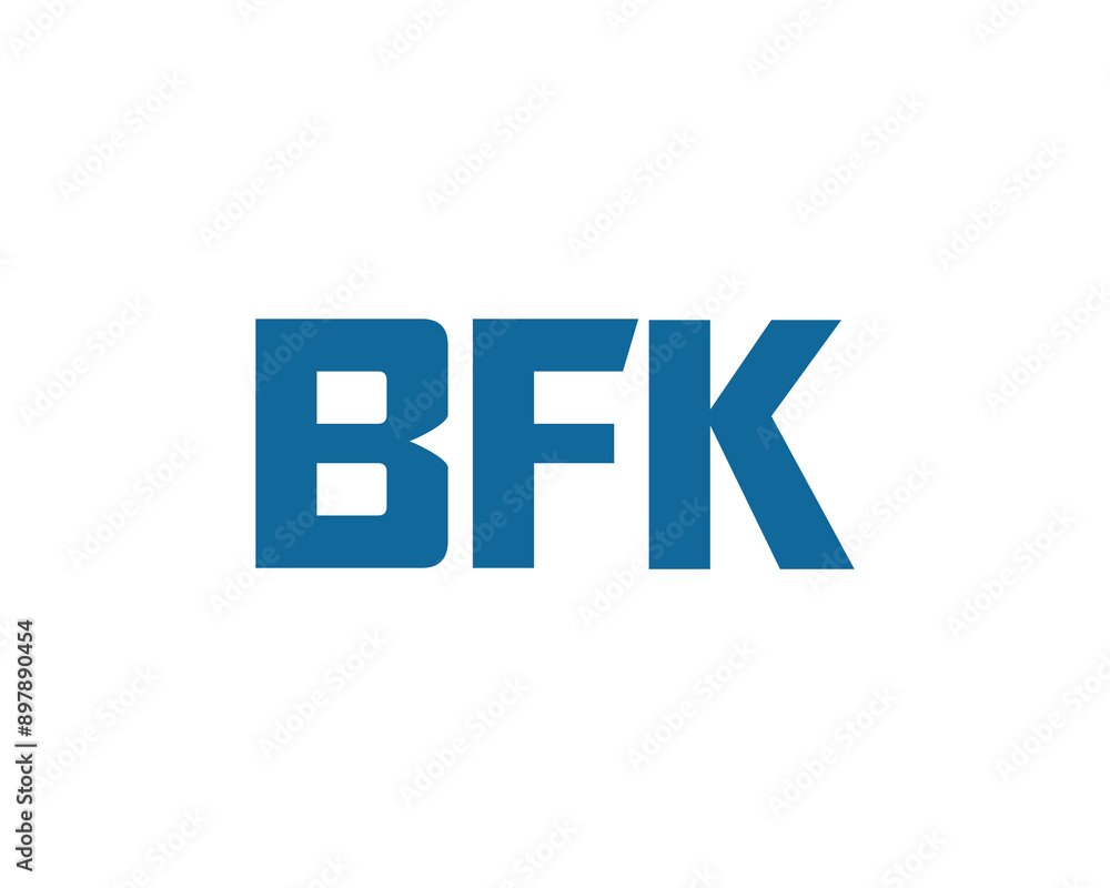 BFK logo design vector template. BFK logo design. BFK logo design vector template. BFK logo design.