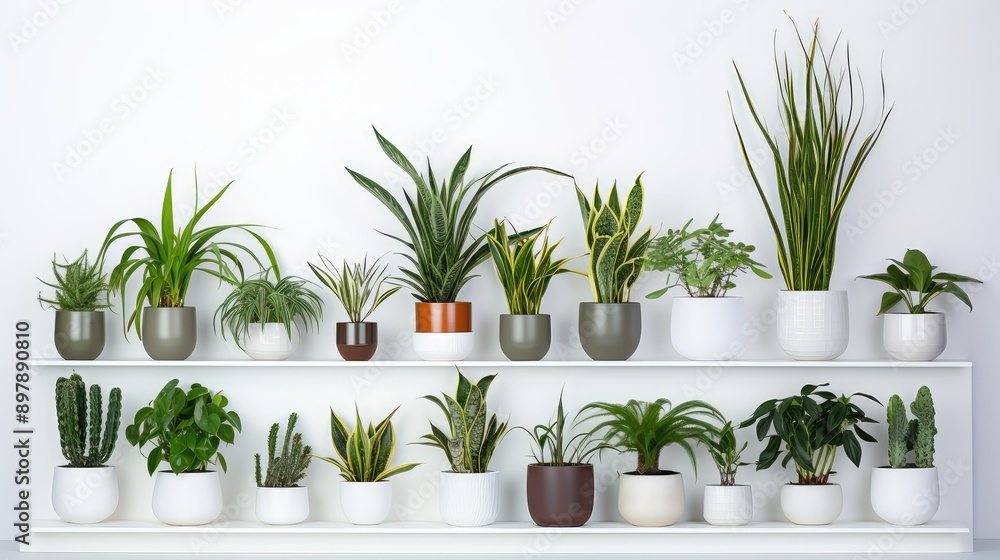 various indoor plant white background various indoor plant white background