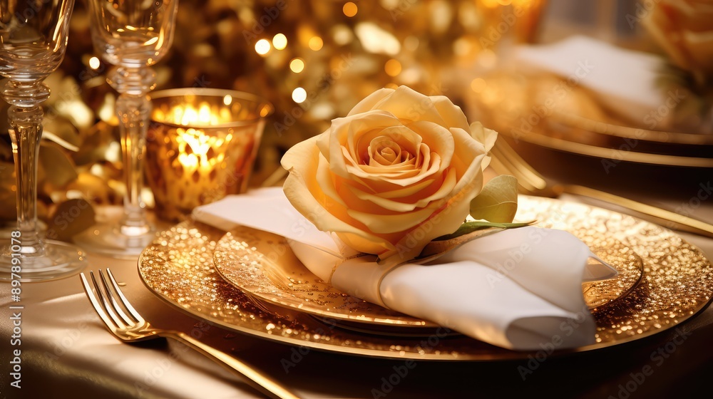 elegant gold deco elegant gold deco