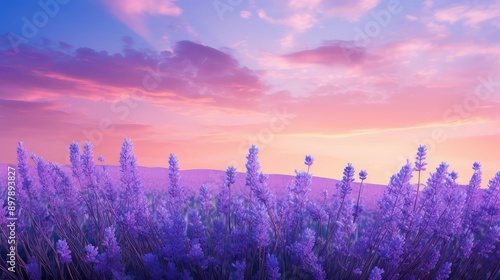 lavender gradient blue purple photo