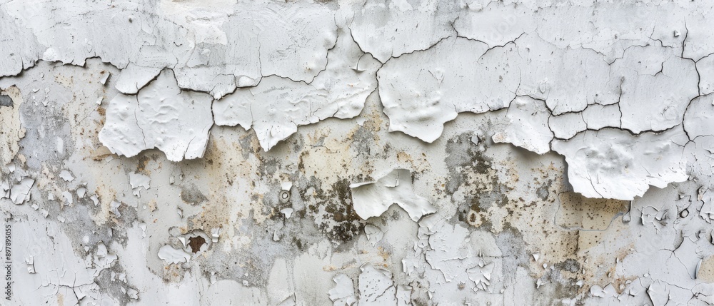 Panoramic close-up, high detail scan of grime-stained wall texture, Generative AI Panoramic close-up, high detail scan of grime-stained wall texture, Generative AI