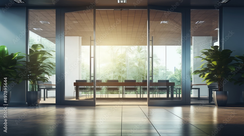 Fototapeta premium communication open door policy