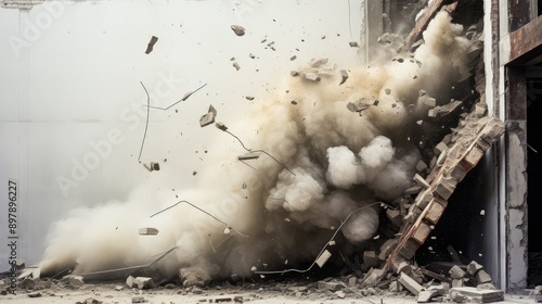 collapse breaking wall