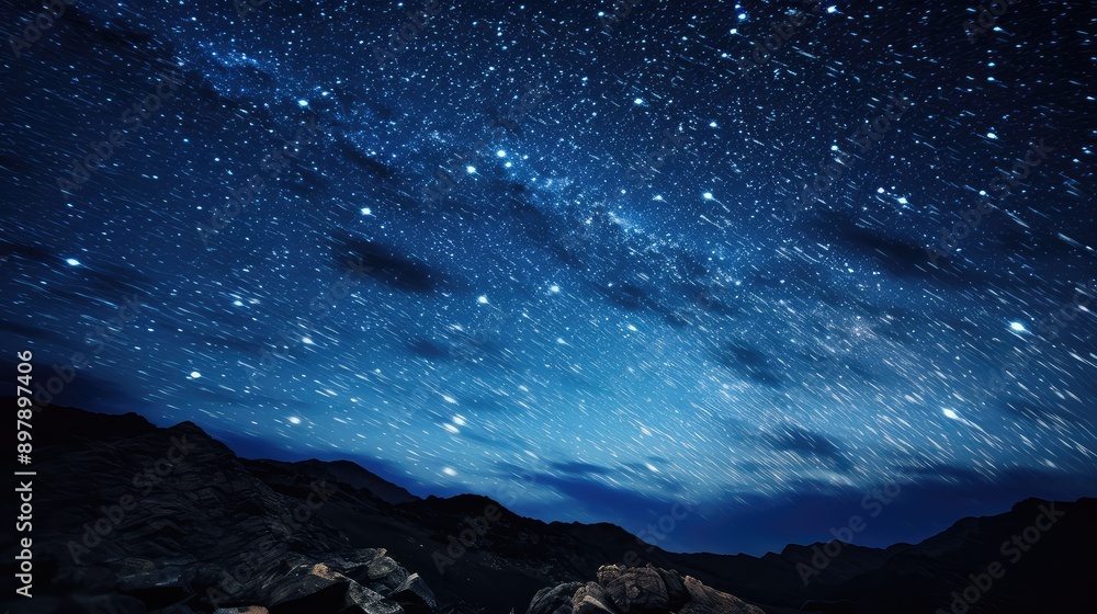 Fototapeta premium sky looping stars