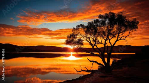 picturesque australia blue mountains photo