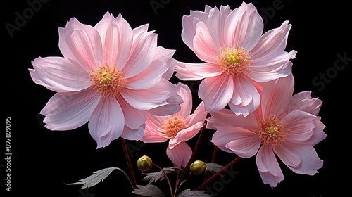 petal light pink flowers