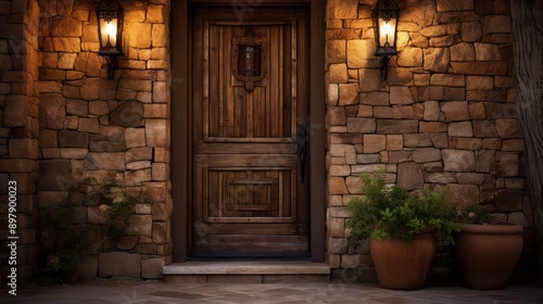 intricate front door light