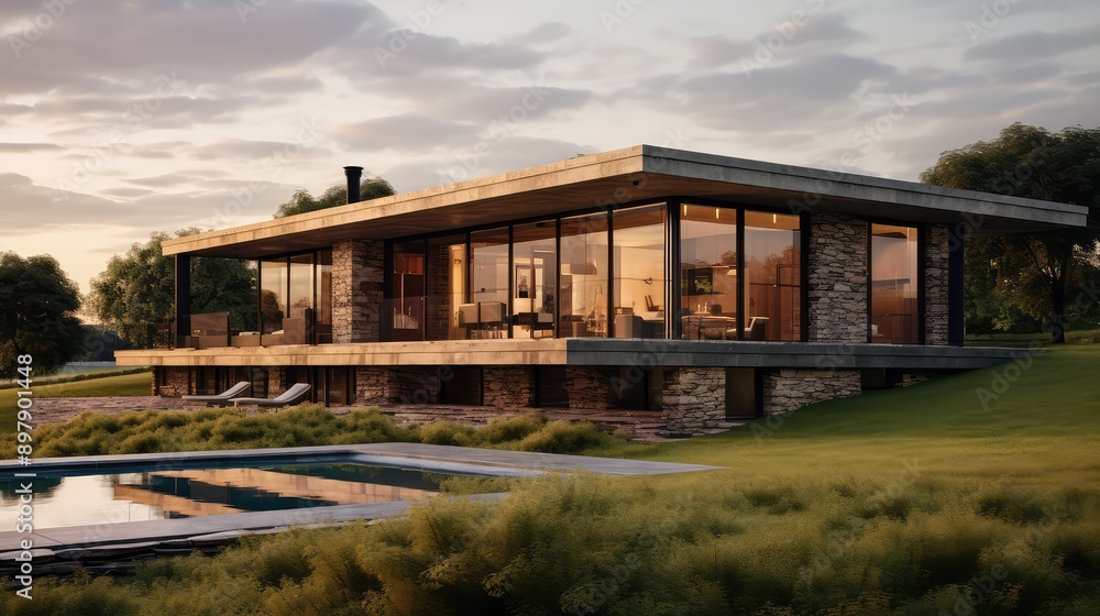 design house in country design house in country