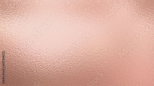 Abstract rose gold foil texture background vector illustration with glass effect. Perfect for printing, cmyk color