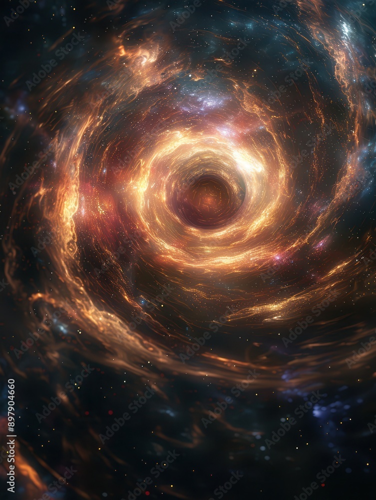 Cosmic Vortex A Journey into the Unknown